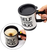 Karıştırıcı Özellikli Mikser Kupa Bardak Self Stirring Mug (5680)