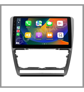 SKODA OCTAVİA 2005-2012 UYUMLU GRI 8GB RAM 128GB HAFIZA ANDROID MULTIMEDIA TEYP