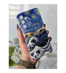 Samsung Galaxy S23 FE Uyumlu Baskılı Şeffaf Telefon Kılıfı