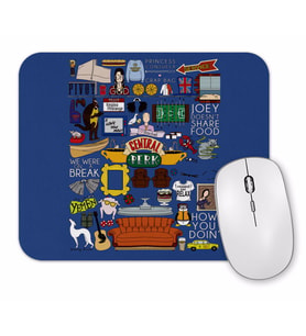 Friends Collage Mouse Pad