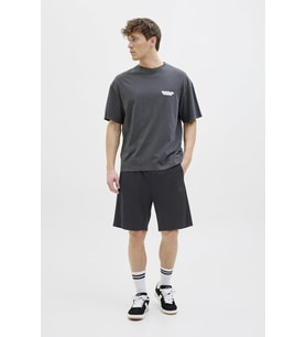 JPSTKANE MATTY SWEAT SHORTS MID (Koyu Gri)
