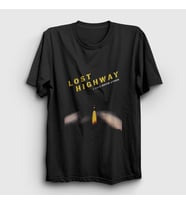 Presmono Unisex Siyah Poster David Lynch Lost Highway T-Shirt 466460tt