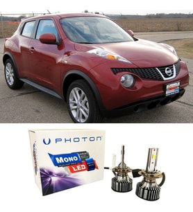 Nissan Juke Led Xenon Uzun + Kısa Far Ampulü H4 Mono Yeni Seri Beyaz 2010-2014