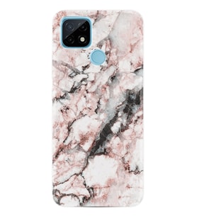 Realme C11 C21 C21Y C25Y C11 2021 Kılıf Desemli Silikon Colorfull Marble 2 1389