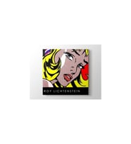 DBSanatevi Roy Lichtenstein - Girl With Hair Ribbon Tablo 20 X 30 Cm