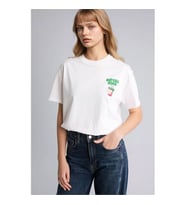 Defacto 26Y801003156 Kırık Beyaz Kadın T-Shirt G2509AX/WT32