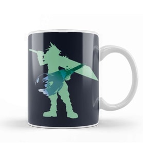 Cloud Strife Meteor Kupa Bardak Porselen