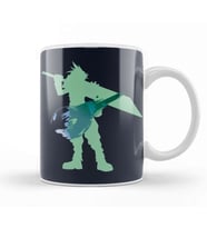 Cloud Strife Meteor Kupa Bardak Porselen