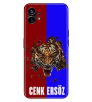 Nothing Phone 1 / 2 Kılıf İsim Yazılı Kişiye Özel Silikon Kapak Model-21 (Çok Renkli)
