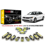 Volkswagen Jetta MK6 LED İç Aydınlatma Ampul Seti FEMEX Parlak Beyaz