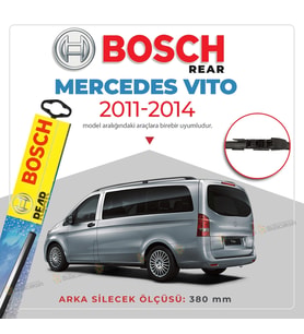 Bosch Rear Arka Silecek Mercedes Vito 2011-2014 ile uyumlu