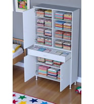 Eliusta Funci Beyaz Renk G:90 cm Banyo Dolabı 3 Kapaklı 7 Raflı Dolap 90x173x32,5 cm Boyutlarında Dolap