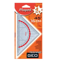 MAPED 277737 16CM GEOMETRİC GÖNYE 45°
