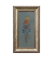 e38 EL İŞÇİLİĞİ SULUBOYA TABLO 19x32  cm - 6209
