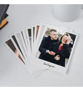Sevgililer gününe r4 15 Adet Yazılı Polaroid Fotoğraf Baskısı Pola Kart-