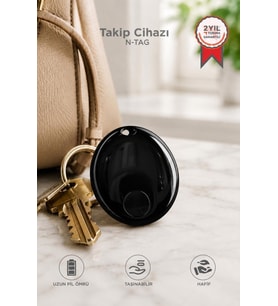 Torima Takip Cihazı Apple Find My Uyumlu N Tag Siyah