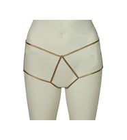 ASM1186 Kadın Gold Kasalı İstekli Boxer Külot (Sarı)
