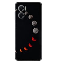 Xiaomi Redmi Note 11E Kılıf Resimli Desenli Silikon Platinium Series Mooons 1861
