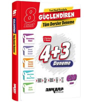 8. Sınıf Tüm Dersler Güçlendiren Denemeleri Ankara Yayıncılık