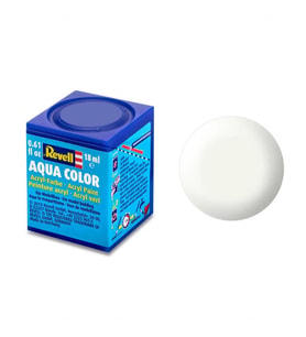 Revell 301 - Aqua Color White - Acrylic Boya- 18 ml