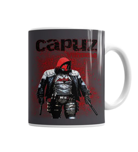 Capuz Vermelho Kupa Bardak Porselen