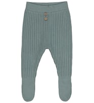 Civil Baby Patikli Raporlu 3-12 Ay Eşofman Altı - Siyah (Çağla Yeşili)