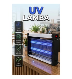 Elektrikli UV Sinek Öldürücü Lamba 10W Sessiz Haşere Kontrol Cihazı