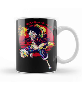 Luffy One Piece 03 Kupa Bardak Porselen
