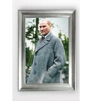 Gümüş Çerçeveli Atatürk Tablo a679