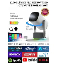 Yüksek Çözünürlükli Otomatik Netleme Pan Tilt Projeksiyon Cihazı