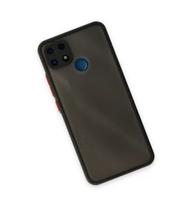 Realme C25 Kılıf Montreal Silikon Kapak - Siyah