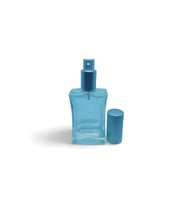 PARFÜM ŞİŞESİ 50 ML (10 ADET) GRİ KAPAK METAL VALF İÇBÜKEY BOŞ ŞİŞE