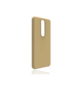 Casper Via P3 Uyumlu Kılıf Zore Biye Silikon (Gold)