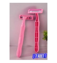 Mey İthalat® Çift Bıçaklı Banyo Tıraş Bıçağı – 7’li Paket, Hassas ve Hijyenik Tıraş İçin