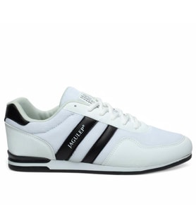 Jagulep 2202 Beyaz Siyah Anorak Erkek Spor