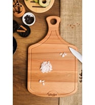 Ahşap Kesme Tahtası - Ahşap Sunum Tahtası - Ahşap Servis Tahtası - Anneler Günü Hediyesi 38x23 Cm