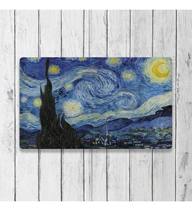 Van Gogh Yıldızlı Geceler Paspas