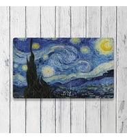 Van Gogh Yıldızlı Geceler Paspas