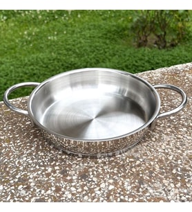 OMS 20 x 4,3 cm Kapaksız Çelik 18/10 Cr-Ni Sahan 2102