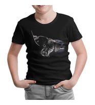 Puppy Siyah Çocuk Tshirt