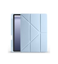 Samsung Galaxy Tab A9 Uyumlu Kılıf Zore Tri Folding Kalem Bölmeli Standlı Kılıf