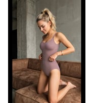 Night Kadın Yüksek Belli Dar Kesim Streç Body
