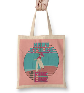 Harry Styles Fine Line 03 Bez Çanta Uzun Saplı