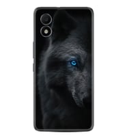 TCL 303 Kılıf Resimli Desenli Silikon Platinium Series Dark Wolfs 1834