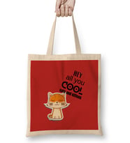Hey Aall You Cool Ccats And Kittens Bez Çanta Uzun Saplı