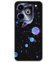 İnfinix Hot 40i Kılıf HD Desen Baskılı Kılıf - Samanyolu Galaksi