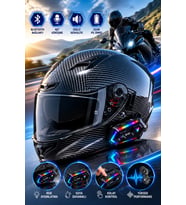 15-20 Saat Müzik Dinleme Süreli Kask İçi Bluetooth Kulaklık