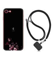 Apple iPhone 5 6 7 8 Plus Se XR Kılıf Boyun Askılı Silikon Love 1629