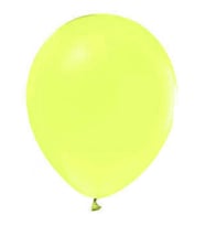 BALON DÜZ 5 İNC MAKARON VANİLYA SARI PK:100-