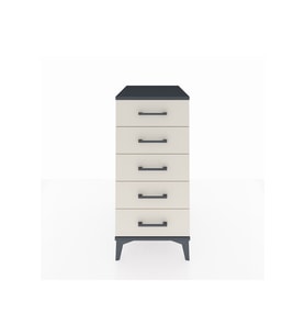 Kronos Komodin 5 Çekmeceli 44x59x96 Antrasit-Aytaşı